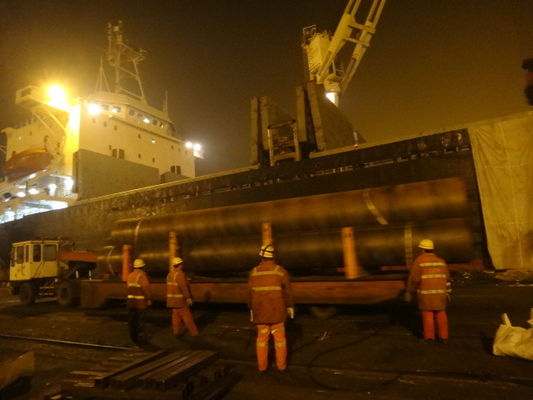 КАЧЕСТВО  Hot Rolled SAWL SSAW Steel Pipe Length Customized For Natural Gas And Oil Pipeline завод