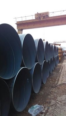 Труба API 5L SSAW сваренная спиралью стальная для природного газа и нефтепровода