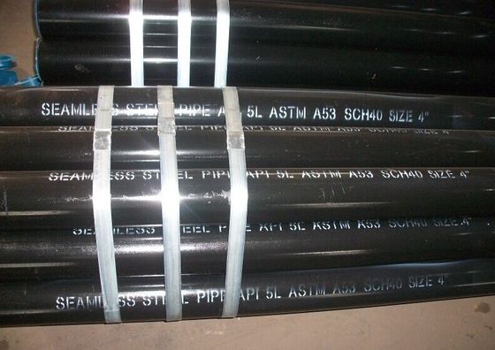 ISO упаковочные пакеты ASTM A106 стальные трубы для промышленности с быстрой доставкой