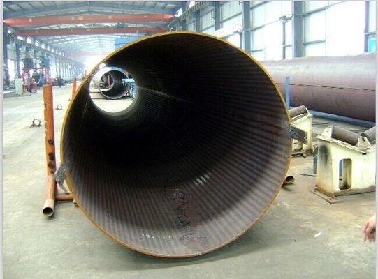 Спиральная длина стальной трубы LSAW подгонянная для складывать проект