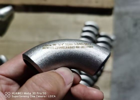 ASME B 16.9 Фитинги для стальных труб 1/2 дюйм 48 дюймов с высоким давлением