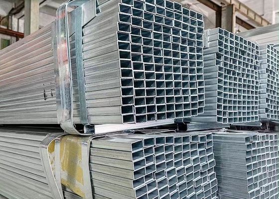 Сертифицированные покрытые оцинкованные стальные секции Точные полые трубы различных размеров