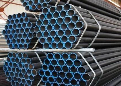 Специализированная стандартная бесшовная труба ASTM A53 с черной краской