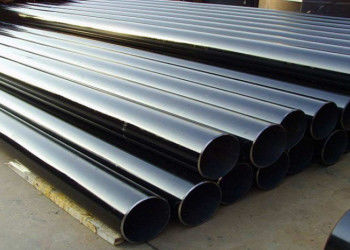 ASTM A53 Черный окрашенный вдоль сварной косыми стальными трубами 21,3 мм-660 мм OD
