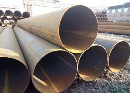 ASTM A252 Сварка длинных труб для передачи нефти и газа LSAW стальные трубы