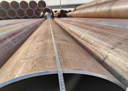 API 5L GRB стальной маркировки LSAW трубы 355.6 - 2320 мм OD 200-220 г/м2 Цинковая покрытие