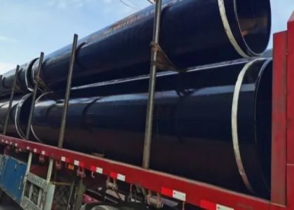Сварные стальные трубы большого диаметра ASTM A252 Стандарт для строительства и конструкции