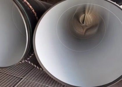 Q235 SSAW стальные трубы с покрытием 3PE для нефтяных строительных проектов