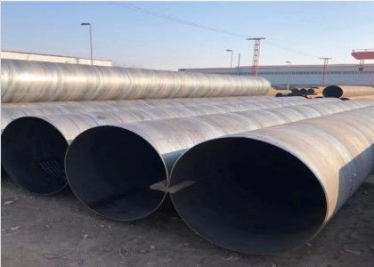 Стальная труба из холоднокатаной стали SSAW Q235 Q345 Ss400 Сильная твердость