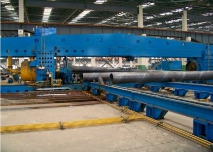 Чернокрашенная углеродистая сталь SSAW стальные трубы со стенами 5 мм -25,4 мм