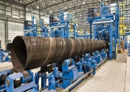 API 5L ASTM A53 SSAW стальные трубы с наружным диаметром 219.1mm-2540mm
