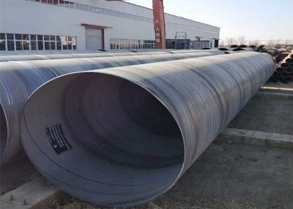 Площадь трубы из углеродистой стали 5-25,4 мм SSAW С масляной черной краской или 3PE-покрытием
