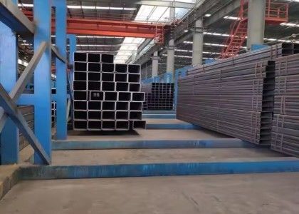 ASTM A500 прямоугольные стальные полые секции с декоиллером и цветовой поверхностью