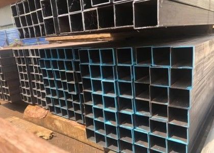 Оцинкованная квадратная труба 25x25x1.2 мм 40x40 мм 50x50x2.5 мм труба с полых сечений