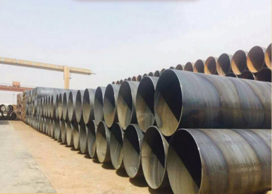 API 5L SSAW Steel Pipe 6M 12M для строительства и доставки нефтегаза