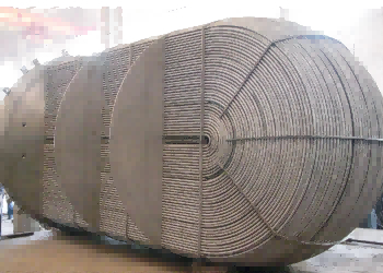 Круглая стальная труба теплообменника, толщина стенки 0,7 мм - 30 мм