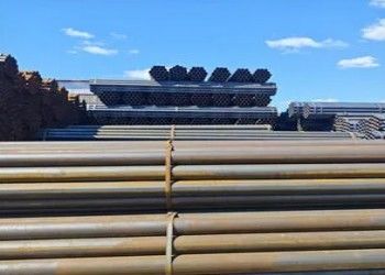 Customised 12M 6m ERW Steel Pipe Hot Rolled Welded Steel Pipe for Fluid and Gas Transport