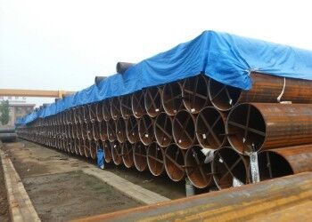 Стальные трубы LSAW с наружным диаметром 355,6mm-2320mm толщиной стенки 5mm-50mm и 3PE-покрытием для длительного транспортировки жидкости