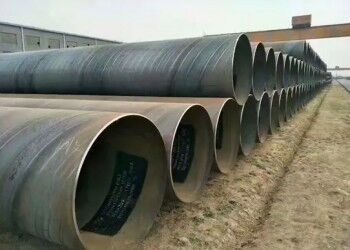 SSAW Steel Pipe with Punching Processing Service for Low Pressure Liquid Delivery in 219.1mm to 2540mm Diameter