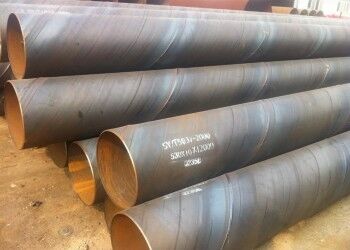GB Standard SSAW Steel Pipe с толщиной стены от 5 мм до 25,4 мм и внешним диаметром от 219,1 мм до 2540 мм для строительства и производства