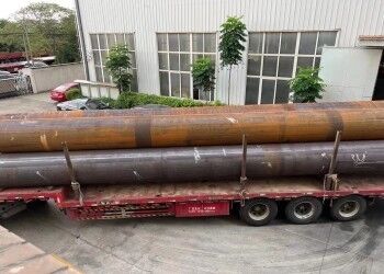 API 5L Standard LSAW Steel Pipe with Coal Tar Epoxy Coating and 355.6mm-2320mm Outside Diameter for Oil Gas and Water Transportation