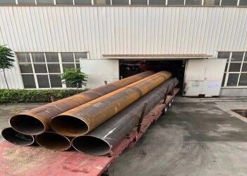 LSAW Steel Pipe with API 5L GR C Steel Grade 355.6mm-2320mm Outside Diameter and 5mm-50mm Wall Thickness